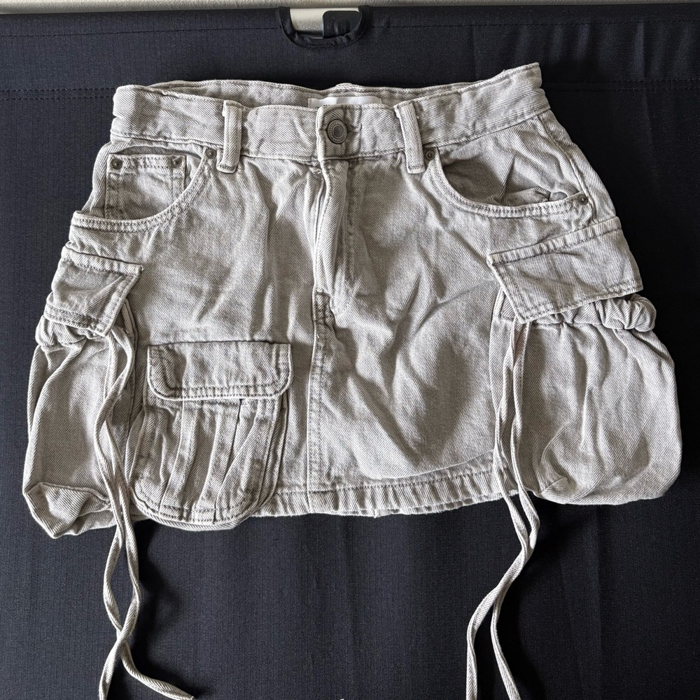 Pull & Bear Cargo Skirt Womens XS